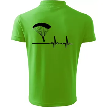 Pánská košile Paragliding EKG - Polokošile pánská Pique Polo 203 - XL ( Apple Green )