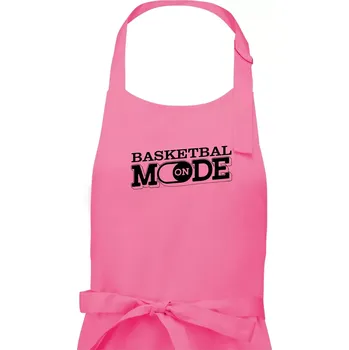 Kuchyňská zástěra Basketbal mode - Dámská zástěra na vaření - Univerzální velikost ( Růžová )