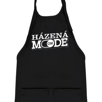 Kuchyňská zástěra Házená mode - Dětská zástěra na vaření - Univerzální velikost ( Černá )