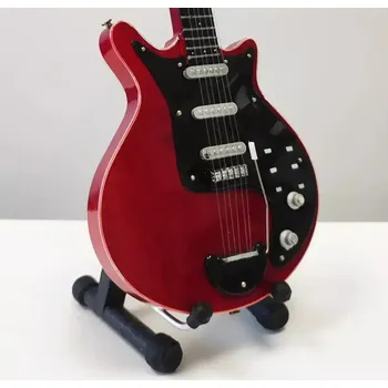 Elektrická kytara Miniatura kytary Music Legends PPT-MK041 Brian May Queen Brian May Guitars Special Antique Cherry