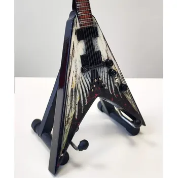 Elektrická kytara Miniatura kytary Music Legends PPT-MK124 Dave Mustaine Megadeth Dean VMNT Angel of Deth