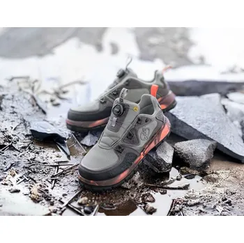 Pracovní obuv S7S Bezpečnostní obuv e.s. Altadena low velikost 42 antracit/výstražná oranžová Strauss