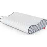 Ergonomický polštář COMO LUX POINT SPACE 50x33 cm bílý