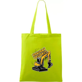 Krajinný designér - Taška bavlněná - 42 x 38 cm ( Limetková )