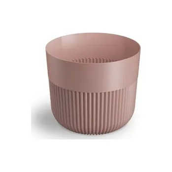 Květináč Plastový květináč Alia pudrově růžový 130 mm