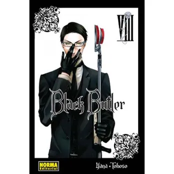 Black Butler 8 (Yana Toboso,Marta Estefanía Gallego Urbiola)(Brožovaná)