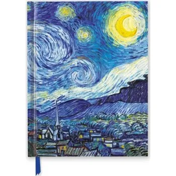 Cizojazyčná kniha Vincent Van Gogh: Starry Night (Blank Sketch Book) (Flame Tree Studio)(Diář)