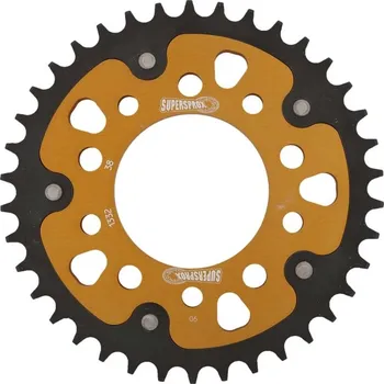 Řetězová sada pro motocykl Řetězová rozeta SUPERSPROX STEALTH RST-1332:38-GLD zlatá 38 zubů, 525