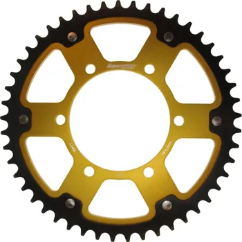 Řetězová sada pro motocykl Řetězová rozeta SUPERSPROX STEALTH RST-2013:48-GLD zlatá 48 zubů, 520