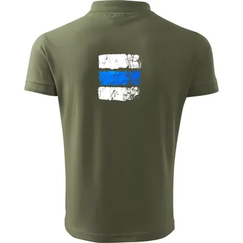 Pánská košile Turistická značka - modrá - Polokošile pánská Pique Polo 203 - 4XL ( Khaki )