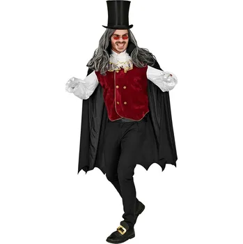 Karnevalový kostým Pánský kostým děsivý upír - M/L