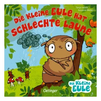 První čtění Die kleine Eule hat schlechte Laune (Tanja Jacobs)(Leporelo)