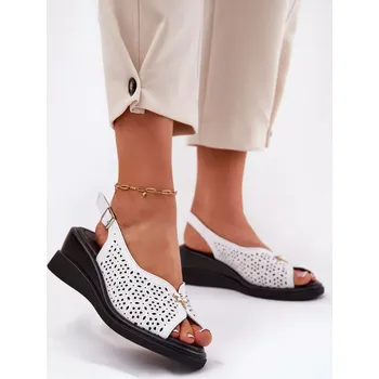 Dámské sandále Bota na klínech model 213013 Step in style 37