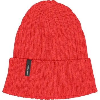 Čepice Bavlněná čepice Didriksons DELMAR červená barva, 505758 29X, vel. ONE SIZE