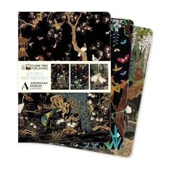 Cizojazyčná kniha Ashmolean Museum Set of 3 Standard Notebooks (Pevná)