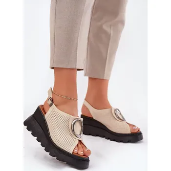 Dámské sandále Bota na klínech model 213005 Step in style 41