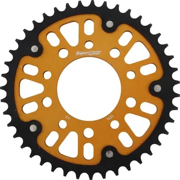 Řetězová sada pro motocykl Řetězová rozeta SUPERSPROX STEALTH RST-1334:43-GLD zlatá 43 zubů, 530