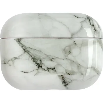 Sluchátka VSECHNONAMOBIL 50741 MARBLE Pouzdro pro Airpods Pro 2 bílé