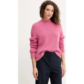 Dámský svetr Vlněný svetr Twinset dámský, růžová barva, 252TT3136 39X, vel. M