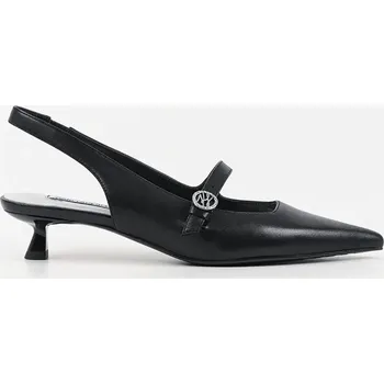 Dámské lodičky Kožené lodičky Karl Lagerfeld PASHA černá barva, KL30117 KL30117.000 99X, EUR 38