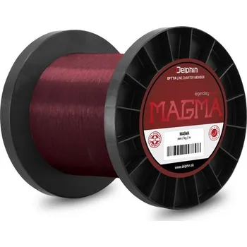 Monofil Delphin MAGMA / bordový 0,181mm 3,0kg 5000m