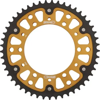Řetězová sada pro motocykl Řetězová rozeta SUPERSPROX STEALTH RST-859:49-GLD zlatá 49 zubů, 530