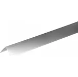 Ochranná rohová lišta Alu 1500x40x0,8mm, stříbrná, matná