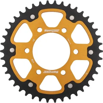 Řetězová sada pro motocykl Řetězová rozeta SUPERSPROX STEALTH RST-478:42-GLD zlatá 42 zubů, 520