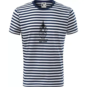 Pánské oblečení Welcome to NYC - Triko na vodu - M ( Prouhovaná )