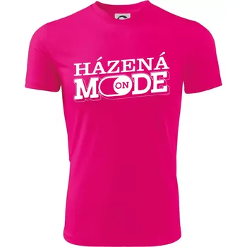 Chlapecké tričko Házená mode - Dětské triko sportovní (dresovina) - 122 cm/6 let ( Neon Pink )