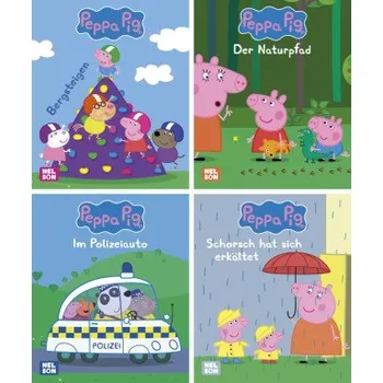 První čtění Nelson Mini-Bücher: 4er Peppa Pig 25-28 (Hra)