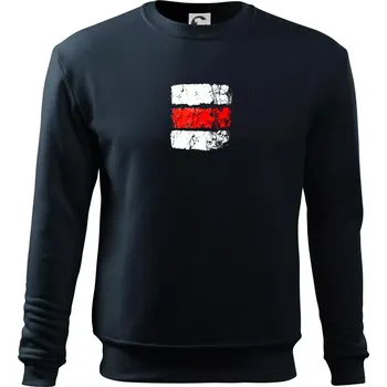 Chlapecké tričko Turistická značka - červená - Mikina Essential dětská - 158 cm/12 let ( Námořní modrá (téměř černá) )