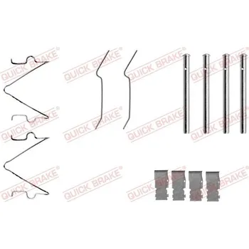 Brzdový systém Sada příslušenství, obložení kotoučové brzdy Quick Brake 109-1173