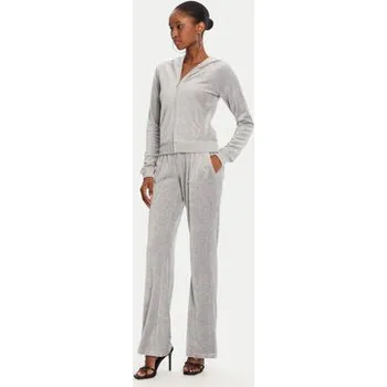 Dámské oblečení Juicy Couture Mikina Robyn JCSEBJ007 Šedá Slim Fit S