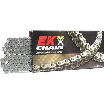 Řetězová sada pro motocykl QX-kroužkový řetěz OEM kvality EK 525 MVXZ 124 L chrom