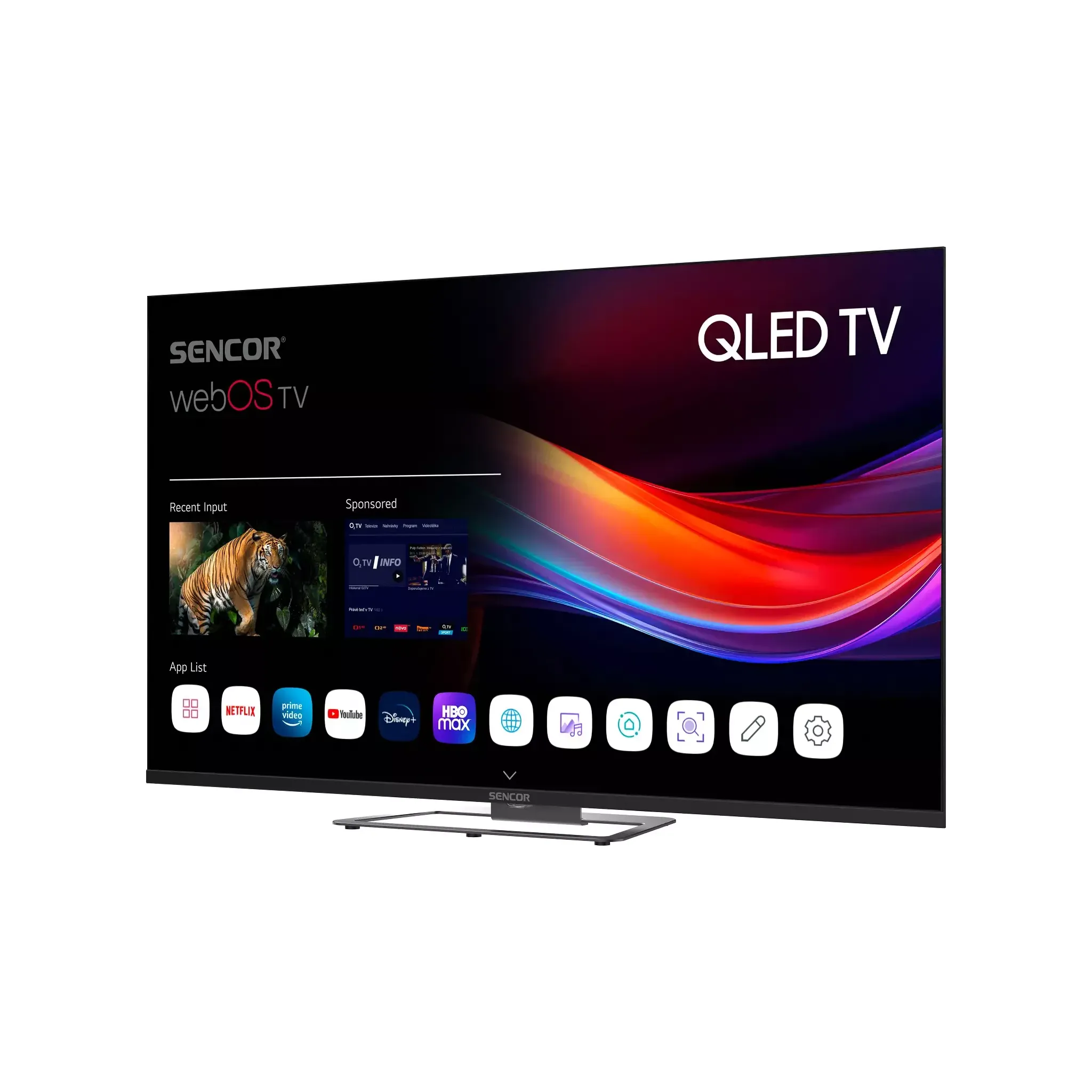 Fotografie 2 - Televizor Sencor 55" QLED (SLE 55Q871B)