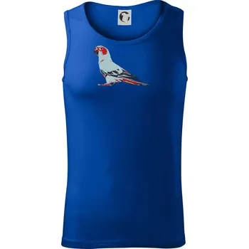 Papoušek vintage - Tílko pánské Core - XL ( Královská modrá )