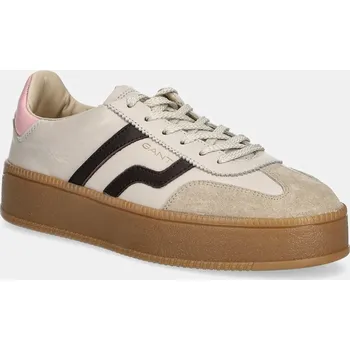 Dámské tenisky Kožené tenisky Gant Cuzmani 30533977.G105 béžová 80X, EUR 41
