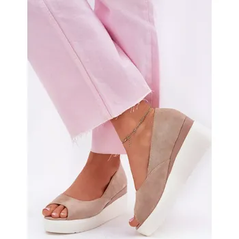 Dámské sandále Bota na klínech model 214985 Step in style 39