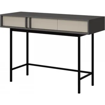 Obývací pokoj Konzolový stolek Wektus WK11, Barva: antracit / světle béžová MIRJAN 5903211425110