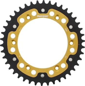 Řetězová sada pro motocykl Řetězová rozeta SUPERSPROX STEALTH RST-245:42-GLD zlatá 42 zubů, 520