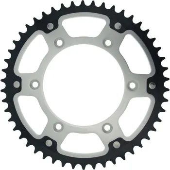 Řetězová sada pro motocykl Rozeta SUPERSPROX STEALTH RST-990:50-SLV stříbrná 50 zubů, 520