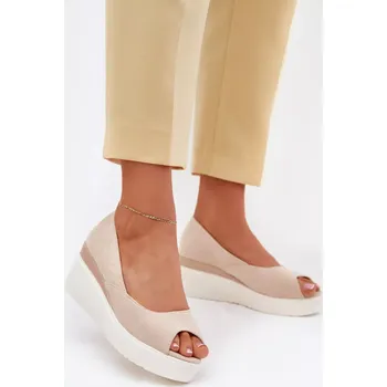 Dámské sandále Bota na klínech model 214684 Step in style 40