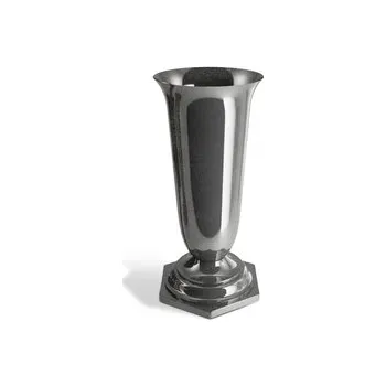 Váza Plastová váza grafit 150 mm