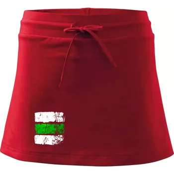 Dámská sukně Turistická značka - zelená - Sportovní sukně - two in one - XL ( Červená )