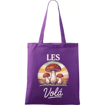 Les volá - Taška bavlněná - 42 x 38 cm ( Fialová )