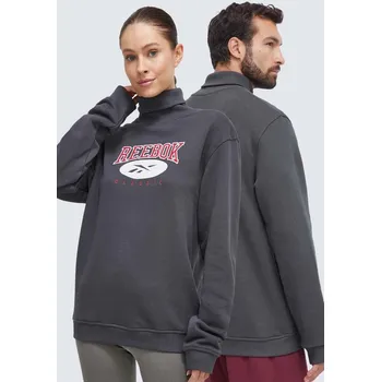 Pánská mikina Bavlněná mikina Reebok Classic 100036738 šedá 41, vel. S