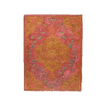 Adresář Paperblanks Rose Chronicles Rose Chronicles Softcover Flexis Ultra Lined Elastic Band 176 Pg 100 GSM (Kalendář)