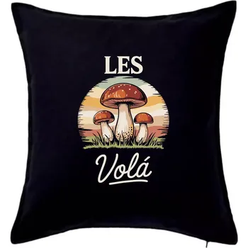 Polštář Les volá - Polštář 50x50 - 50x50 - Pouze potah ( Černá )