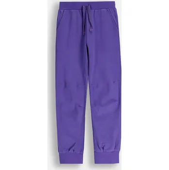 Chlapecké kalhoty Dětské bavlněné tepláky Coccodrillo ZC5120101VGA fialová 45X, vel. 110